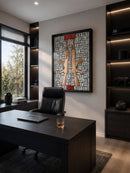 Quadro AK Gold Hustle | 107×74 cm