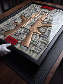 Quadro AK Gold Hustle | 107×74 cm