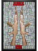 Quadro AK Gold Hustle | 107×74 cm