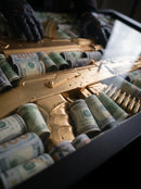 Quadro AK Gold Hustle | 107×74 cm