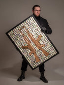 Quadro AK Gold Hustle | 107×74 cm