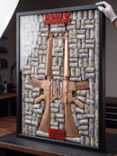 Quadro M16 GOLD PRESTIGE | 107×74 cm