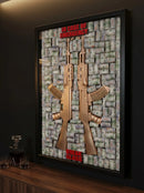 Quadro AK Gold Hustle | 107×74 cm