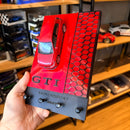 Porta Chaves GTI Vermelho + Miniatura 1:36