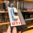 Porta Chaves GTI Branco + Miniatura 1:36