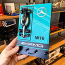 Porta Chaves Mercedes AMG + Miniatura Licenciada 1:43