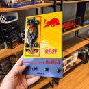 Porta chaves Redbull + Miniatura Licenciada 1:43