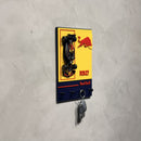 Porta chaves Redbull + Miniatura Licenciada 1:43