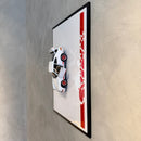 Quadro Carrera 2.7 com Miniatura Licenciada 1:24